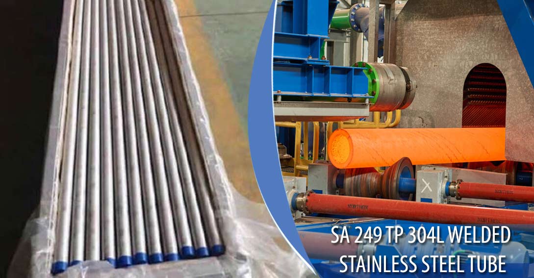 ASME SA 249 TP 304L焊接不锈钢管