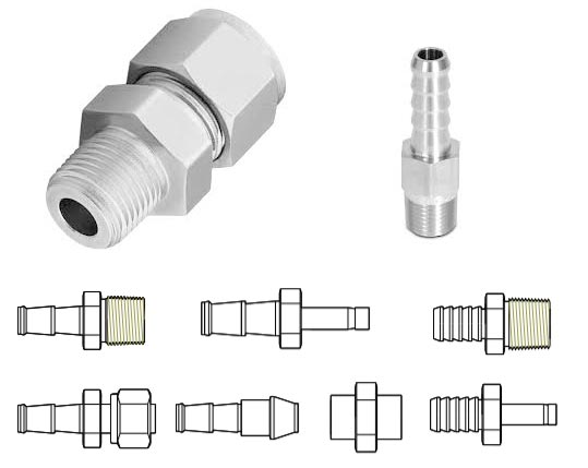 Werkstoff 2.4858 Incoloy Hose Fitting Werkstoff 2.4858铬钴合金软管配件
