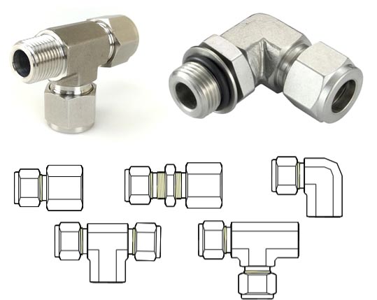ASME SB 564 UNS N08825 Incoloy Tube to Female Pipe Thread ASME SB 564 UNS N08825不锈钢管到内螺纹