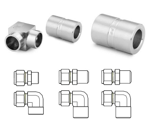 AISI 904L Stainless Steel Weld Fitting AISI 904L不锈钢焊接配件